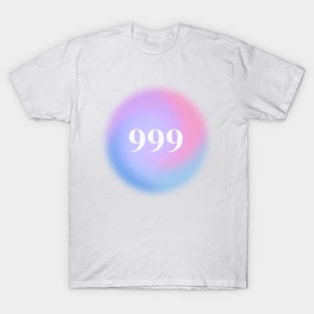 angel numbers 999 T-Shirt by JuneNostalgia